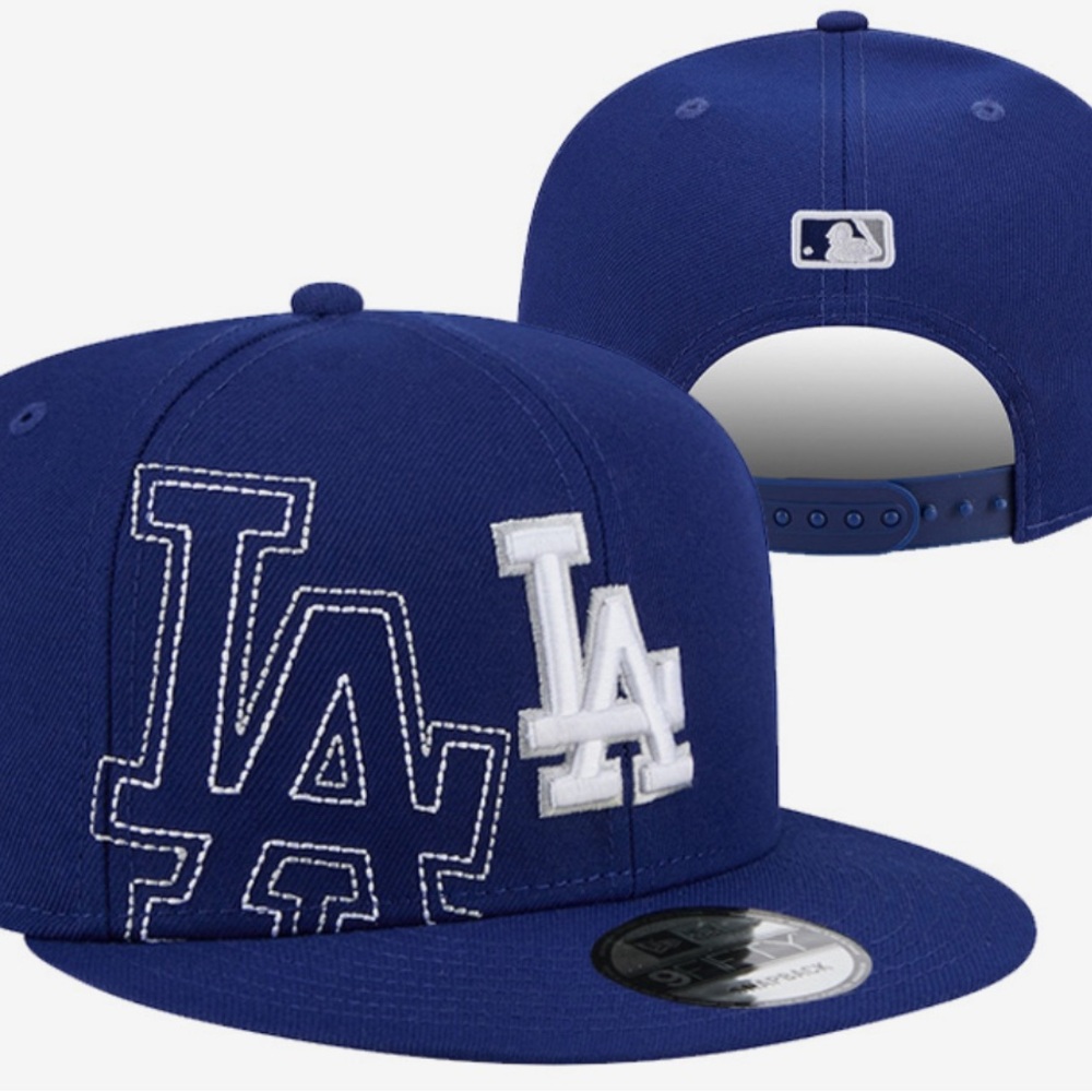 Blue LA Baseball Cap